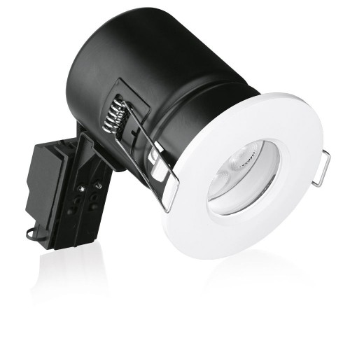 Aurora Enlite GU10 IP65 Aluminium Fire Rated Downlight White