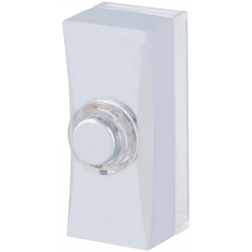BG Wired Polished Chrome Door Bell Push Button MDCPB3