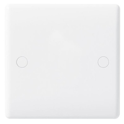 BG Nexus White Single Blanking Plate - 894