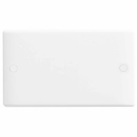 BG Nexus White Double Blanking Plate - 895