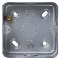 BG Nexus Metal Clad Single Mounting Box - MC501