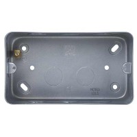 BG Nexus Metal Clad Double Mounting Box - MC502