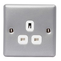 BG Nexus Metal Clad Unswitched Single Socket - MC523