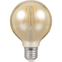 Crompton Filament Dimmable Antique LED G80 5W ES-E27