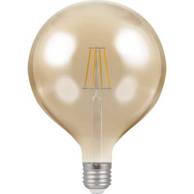 Crompton Filament Dimmable Antique LED G125 7.5W ES-E27