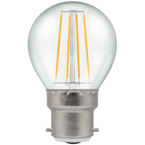Crompton Filament Dimmable LED Round 5W BC-B22d