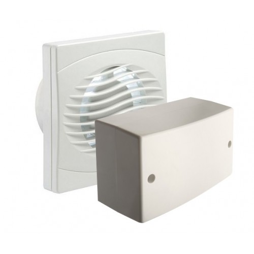 Manrose Intervent Low Voltage Timer Extractor Fan - 100mm