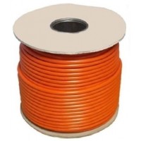 1.0mm 3183Y 3 Core Orange Flex PVC Cable (100 Metre Drum)