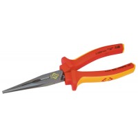 CK Redline VDE Snipe Nose Pliers - Straight 200mm