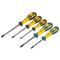 CK Dextro 5 Piece Slotted/Pozi Screwdriver Set